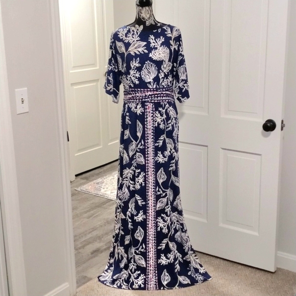 Lilly Pulitzer Dresses & Skirts - 🆕️ 💙HTF Lilly Pulitzer💙 - Parigi Boat Neck Maxi Dress